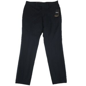 Boss‎ Wool Dress Pants Slacks Mens 35x31 Dark Blue